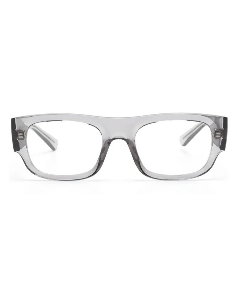 Ray Ban Brille mit eckigem Gestell - Grau Grau