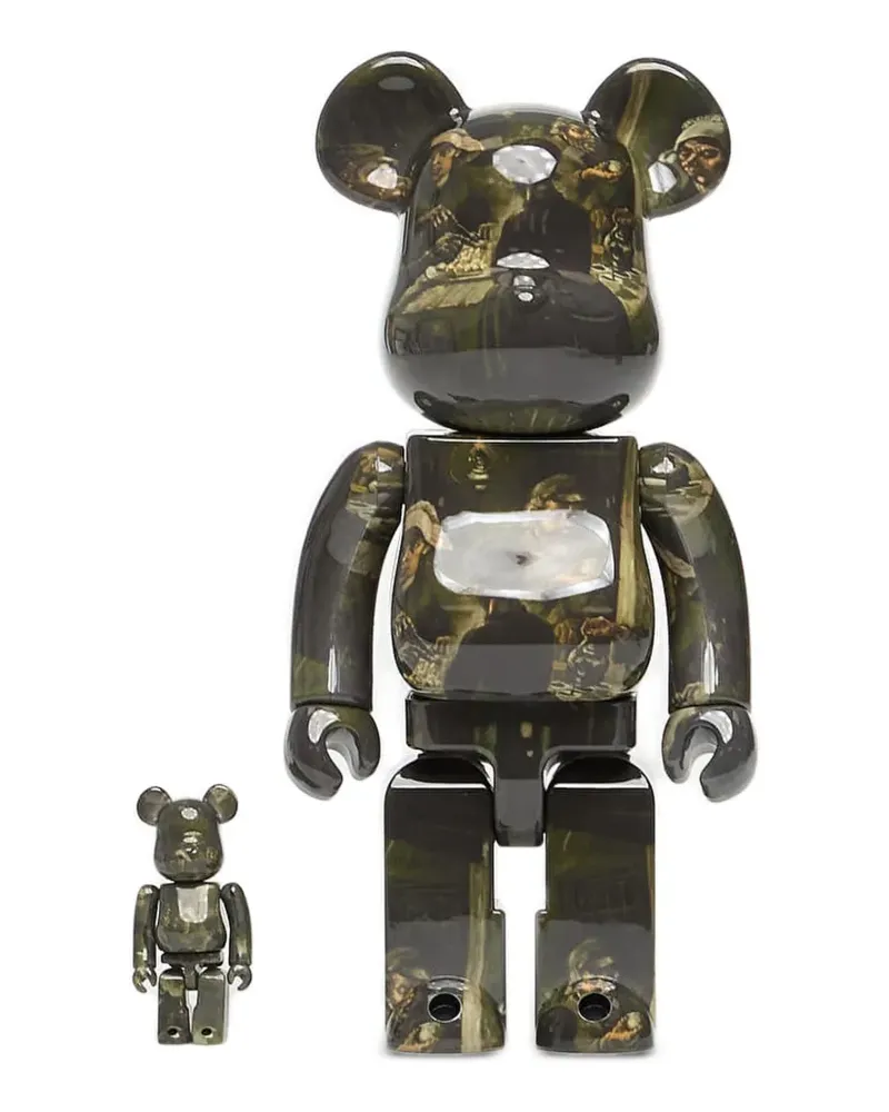 Medicom Toy Van Gogh Museum The Potato Eaters BE@RBRICK 100% und 400% Figuren-Set - Grün Grün