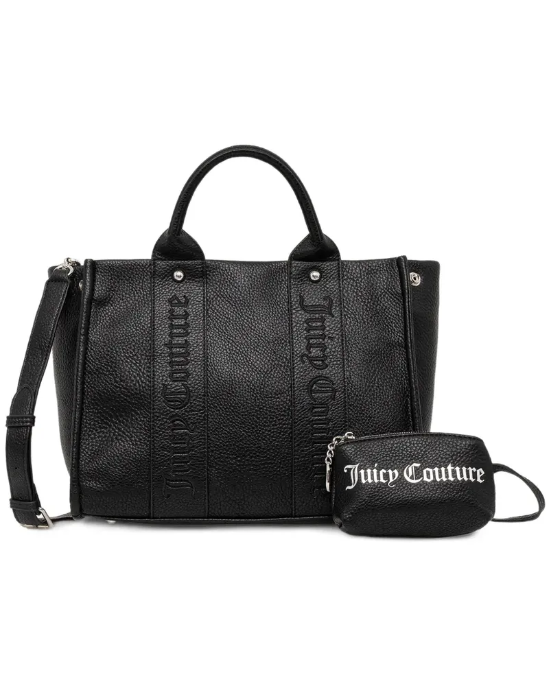 Juicy Couture embossed satchel tote bag - Schwarz Schwarz