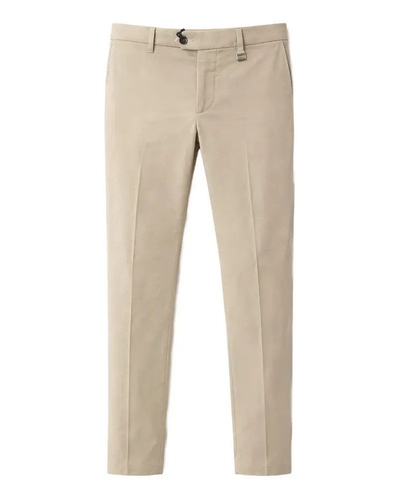 Tombolini straight-leg tailored trousers - Nude Nude