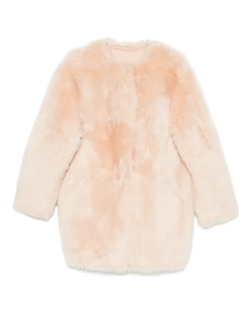 Liska Jacke mit rundem Ausschnitt - Rosa Rosa