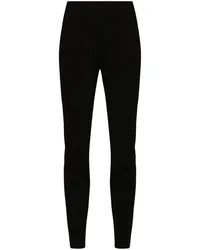 Pier Antonio Gaspari Leggings aus Jersey Schwarz