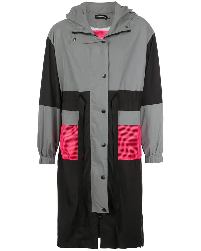 God's Masterful Children Parka in Colour-Block-Optik - Rosa Rosa