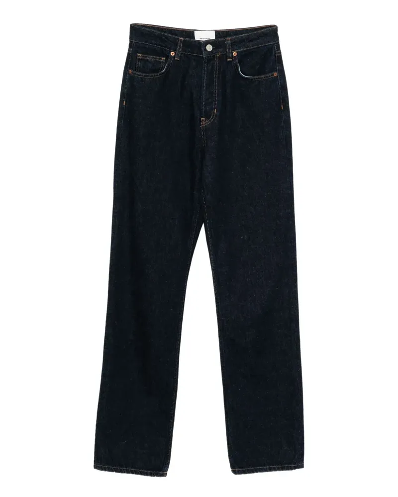 Reformation Cynthia Straight-Leg-Jeans - Blau Blau