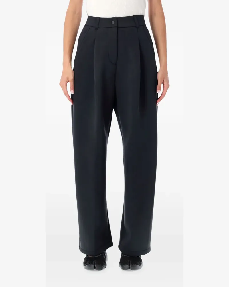 Nike Straight-Leg-Hose mit Falten - Schwarz Schwarz