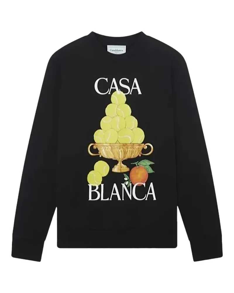 Casablanca Paris La Corbeille D'Oranges Sweatshirt - Schwarz Schwarz
