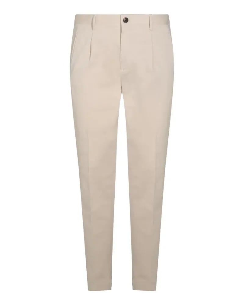 Incotex Hose mit Bundfalten - Nude Nude
