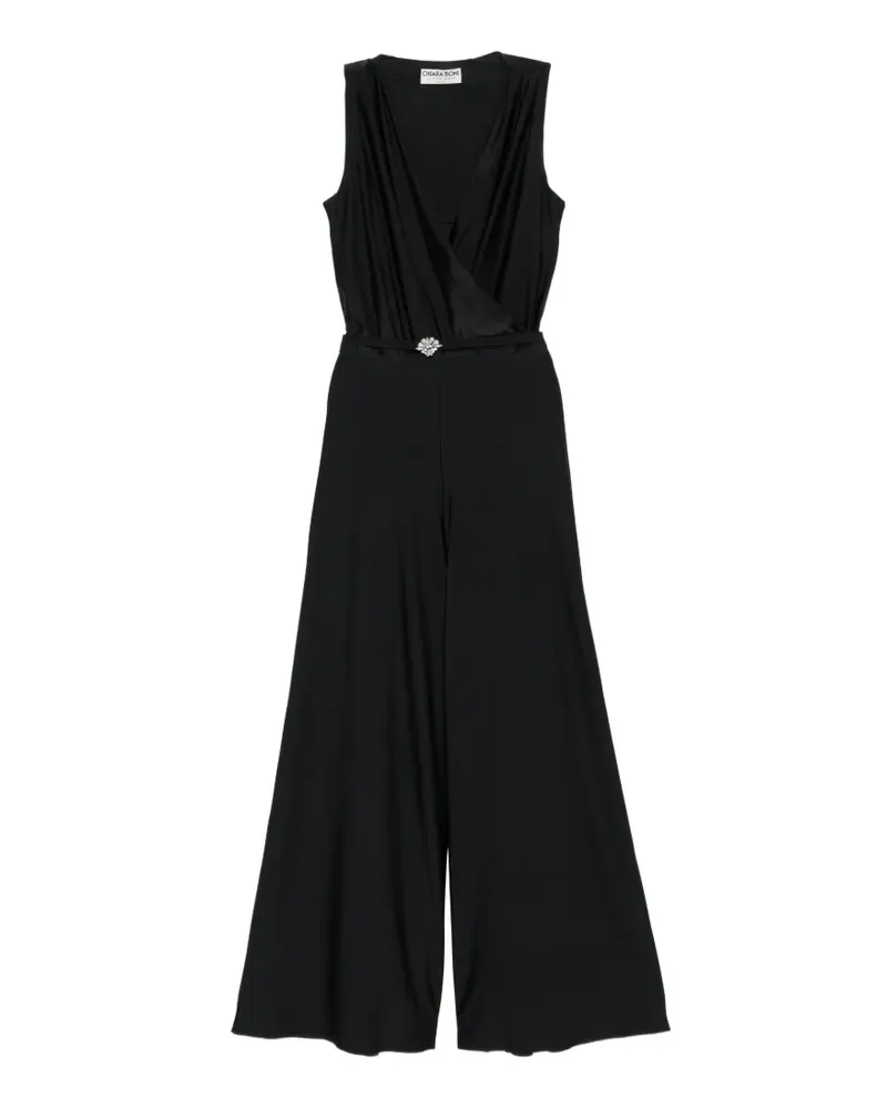 Chiara Boni Linka V-neck jumpsuit - Schwarz Schwarz