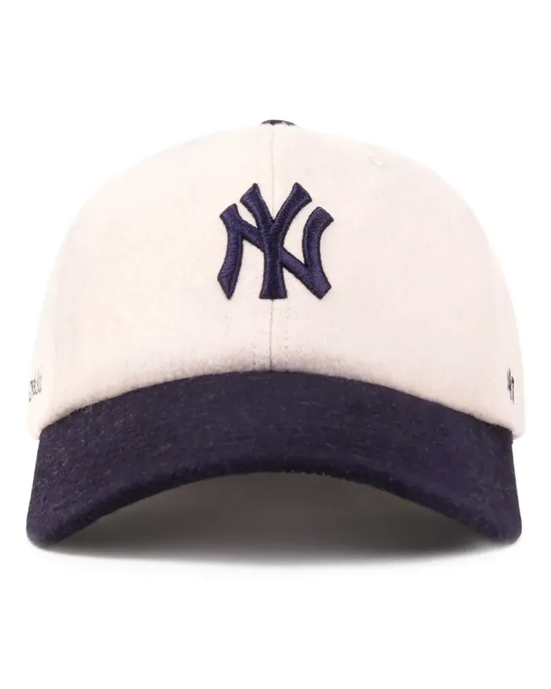 SPORTY & RICH Baseballkappe mit Logo-Stickerei - Nude Nude