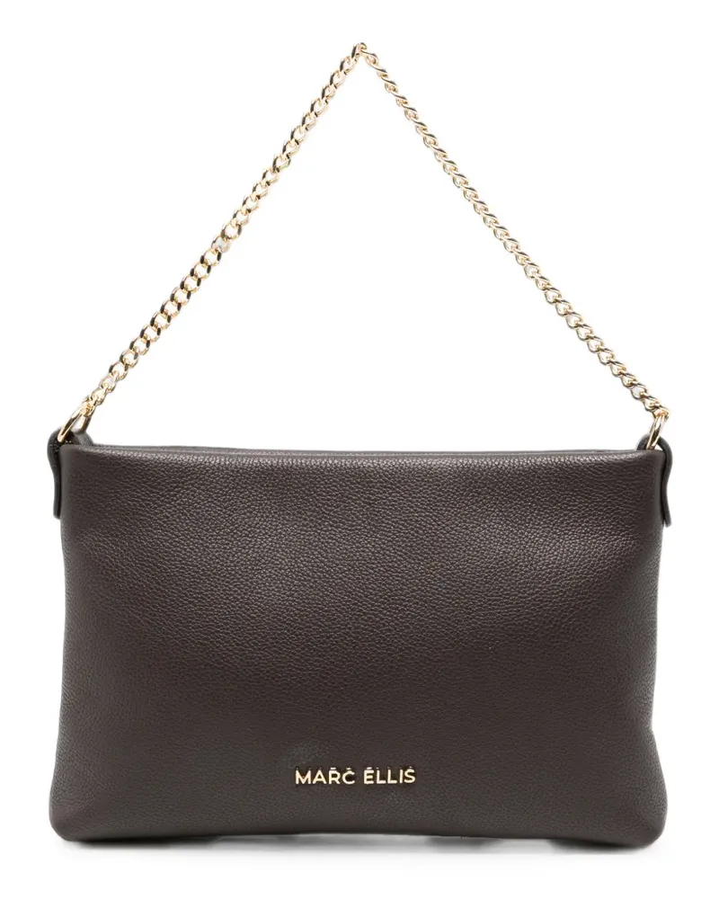 MARC ELLIS Esterdo chain-link tote bag - Braun Braun