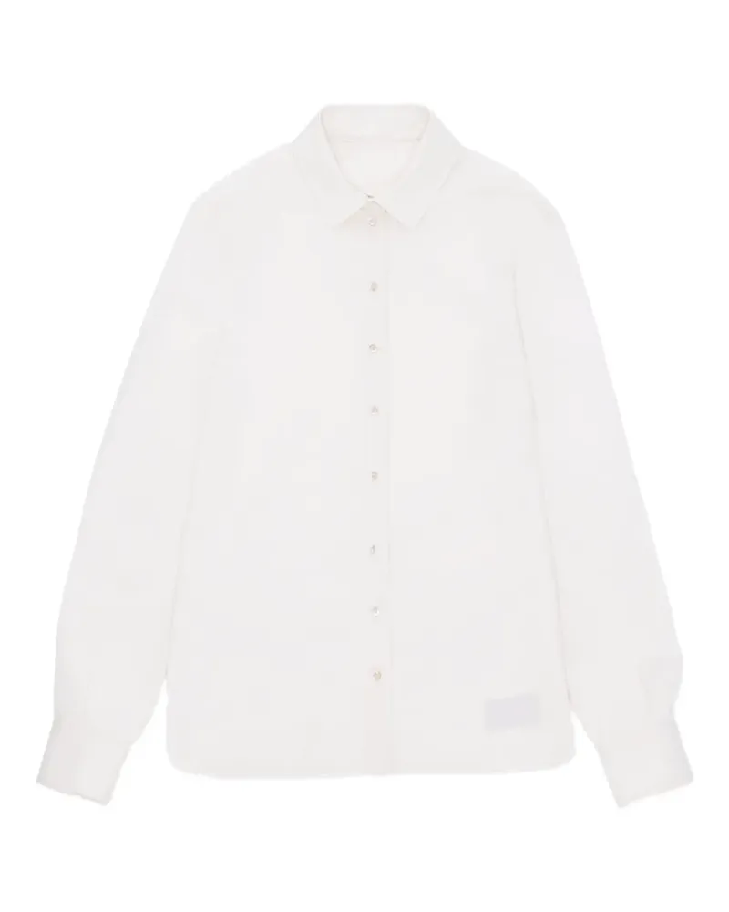 Fortela Ginette buttoned silk shirt - Weiß Weiß