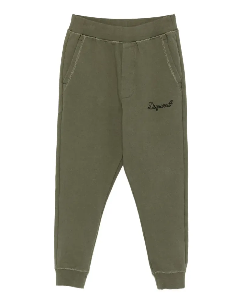 Dsquared2 Signature Jersey-Hose - Grün Grün