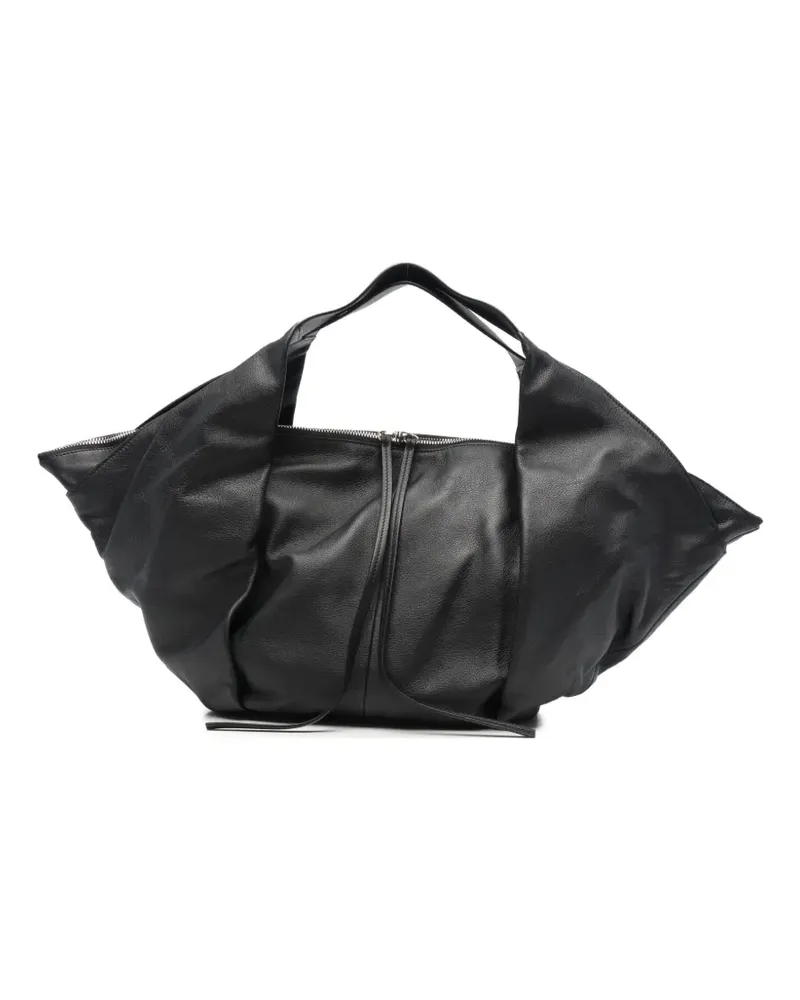 Vic Matié leather shoulder bag - Schwarz Schwarz