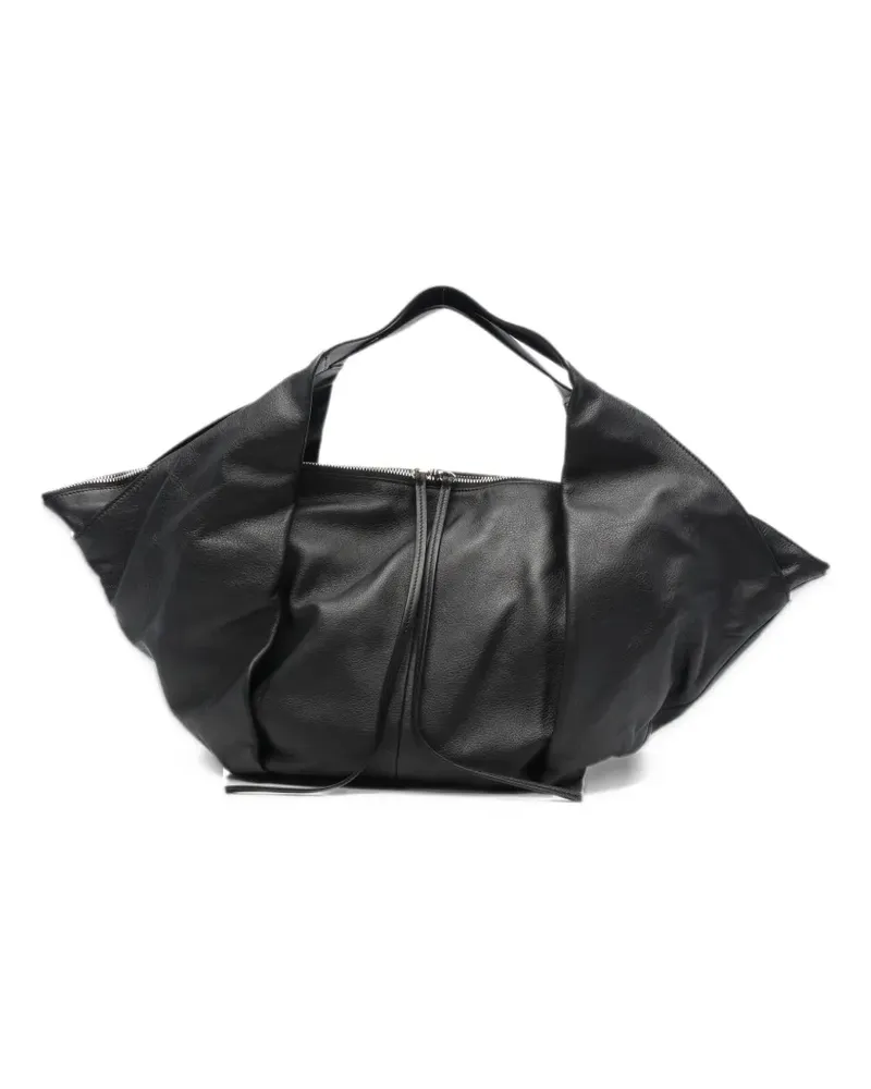 Vic Matié leather shoulder bag - Schwarz Schwarz