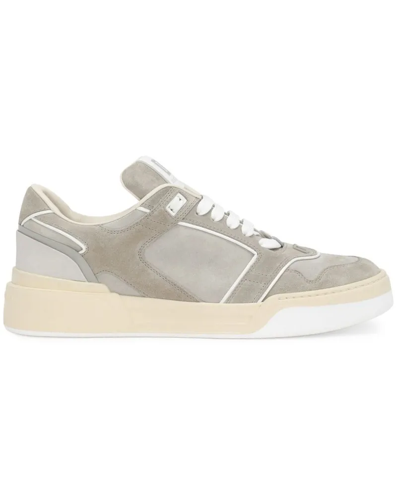 Dolce & Gabbana New Roma Sneakers aus Wildleder - Grau Grau
