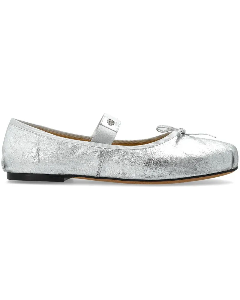 Anine Bing Jolie Ballerinas - Silber Silber