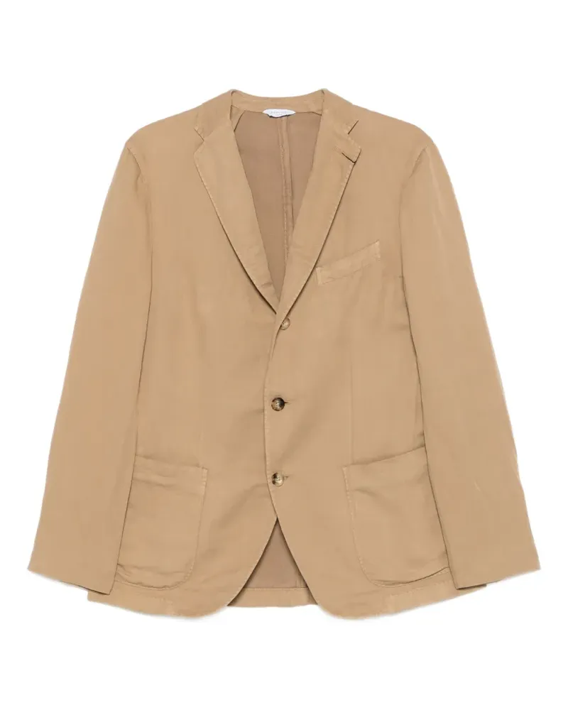 Boglioli notched-lapel blazer - Nude Nude