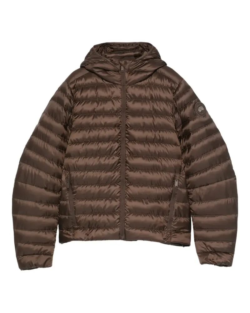 Canada Goose hooded quilted jacket - Braun Braun