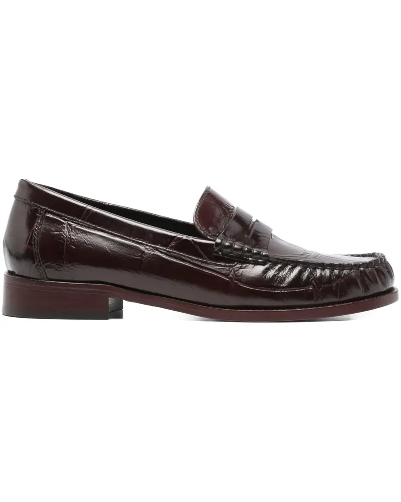 Paris Texas Klassische Penny-Loafer - Rot Rot