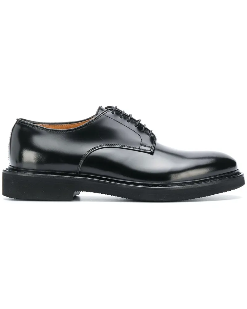 Premiata Schnürschuhe mit mandelförmiger Kappe - Schwarz Schwarz