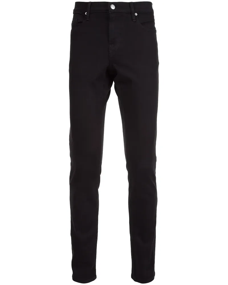 Frame Denim Schmale Hose - Schwarz Schwarz