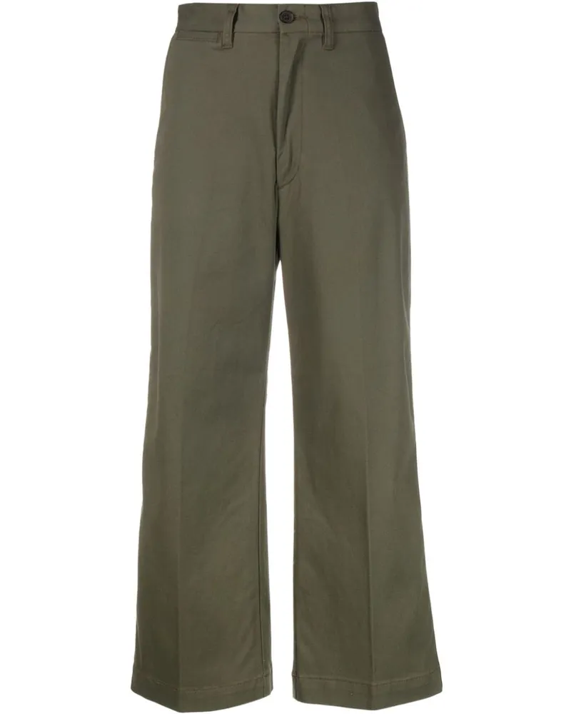 Ralph Lauren Cropped-Hose mit hohem Bund - Grün Grün
