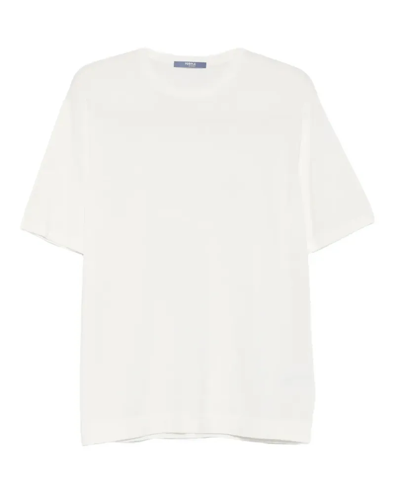 People of Shibuya crew-neck T-shirt - Weiß Weiß