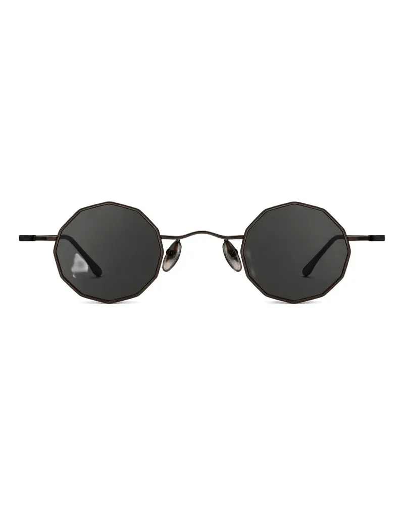 RIGARDS geometric-frame sunglasses - Schwarz Schwarz