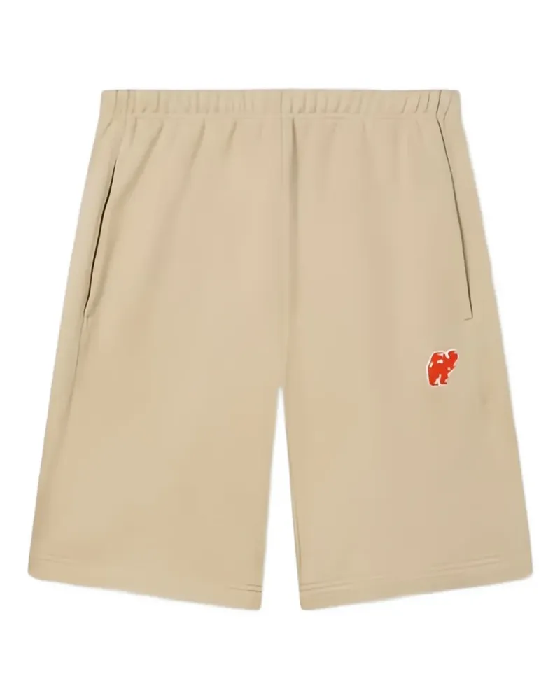 Kenzo embroidered pocket track shorts - Nude Nude