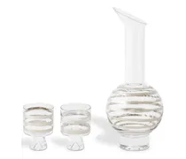 Twenty Tank Water Set aus Glaskaraffe und Gläsern