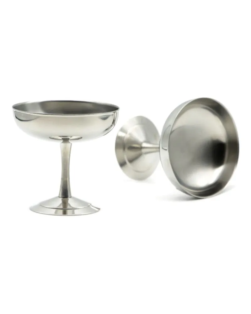 Hay Italian Eisbecher (6er-Set) - Silber Silber