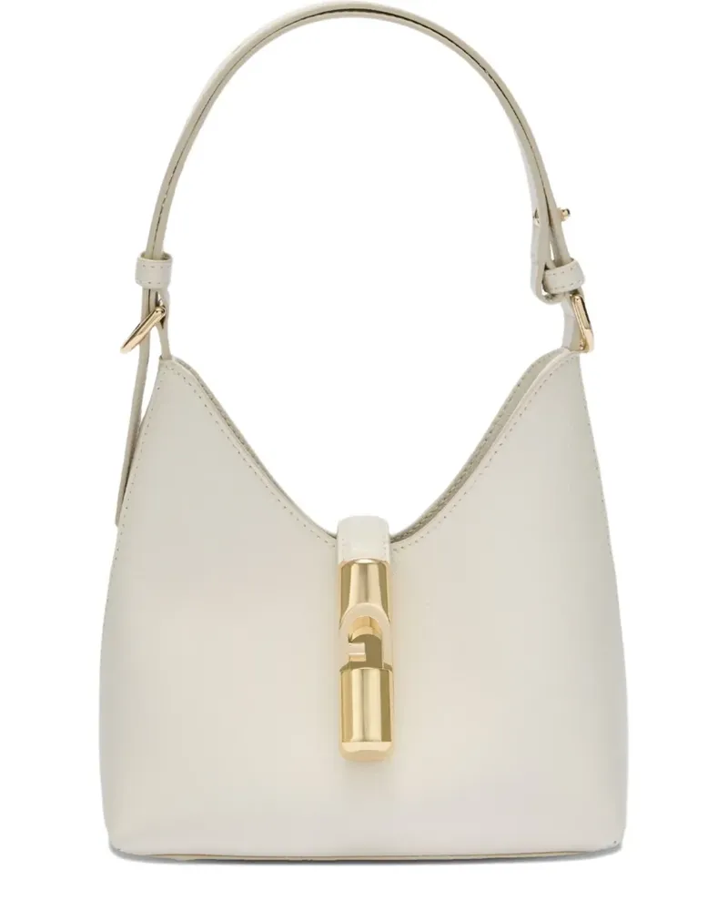 Furla Handtasche mit Schulterriemen - Weiß Weiß