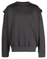 Heliot Emil Sweatshirt mit Rundhalsausschnitt Grau