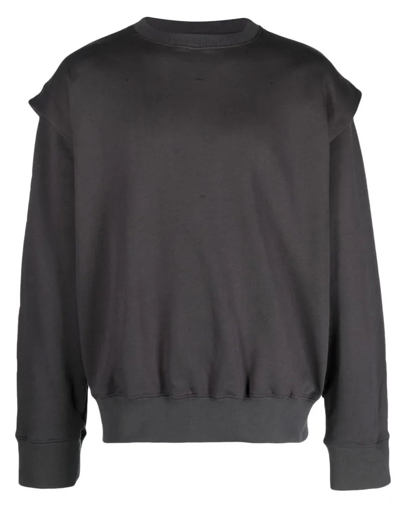 Heliot Emil Sweatshirt mit Rundhalsausschnitt Grau