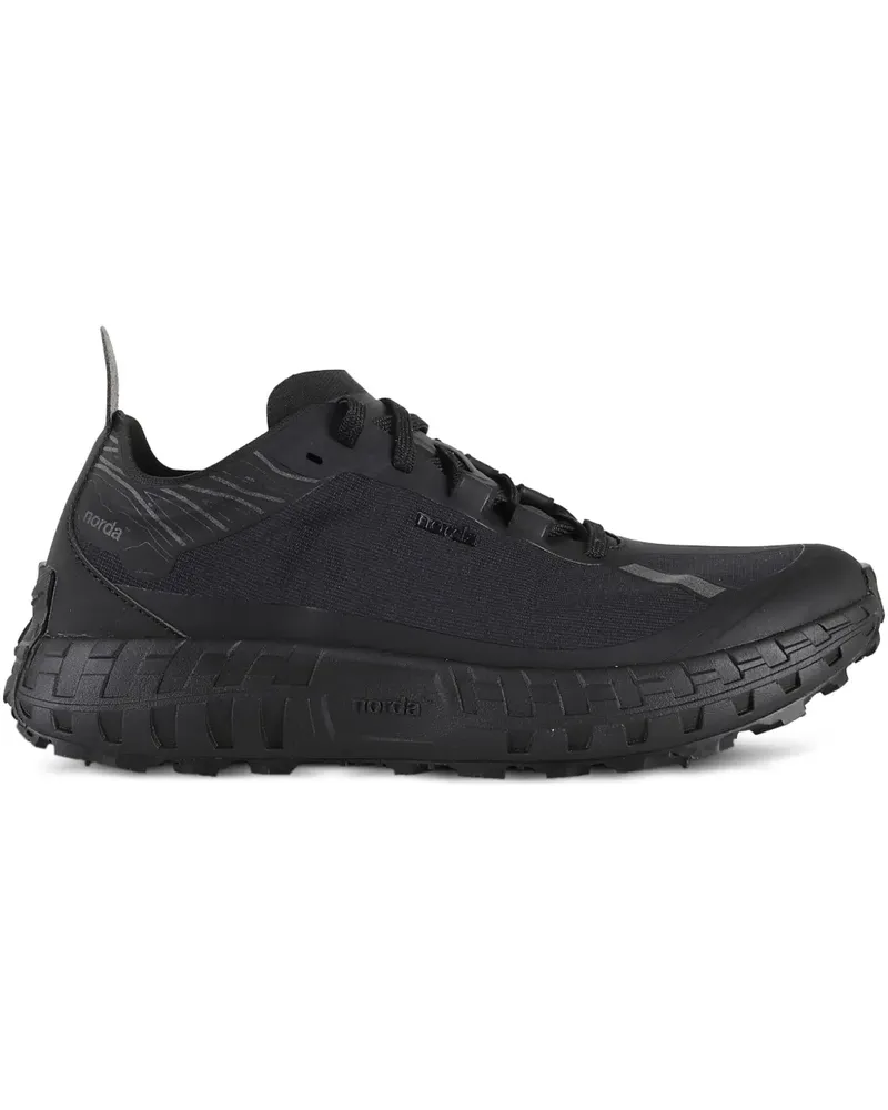 Norda Nahtlose Sneakers - Schwarz Schwarz