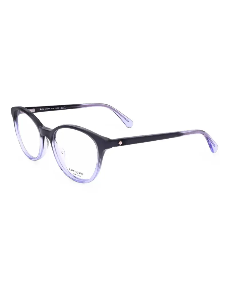Kate Spade Aggie Brille mit rundem Gestell - Schwarz Schwarz