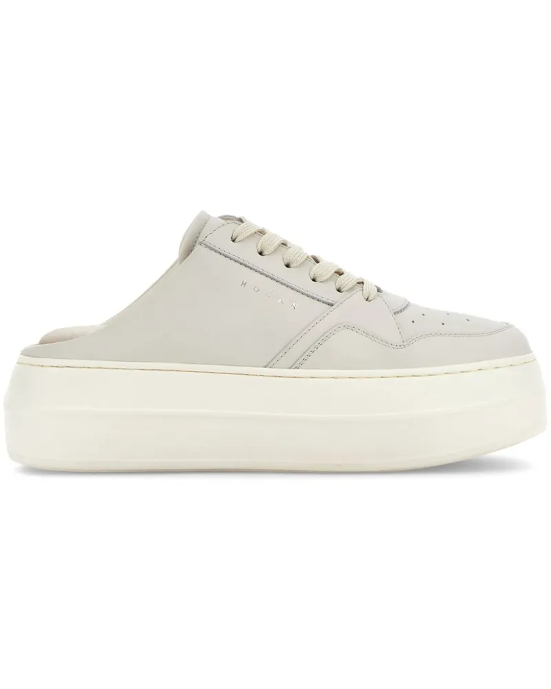Hogan Sneakers aus Leder - Weiß Weiß