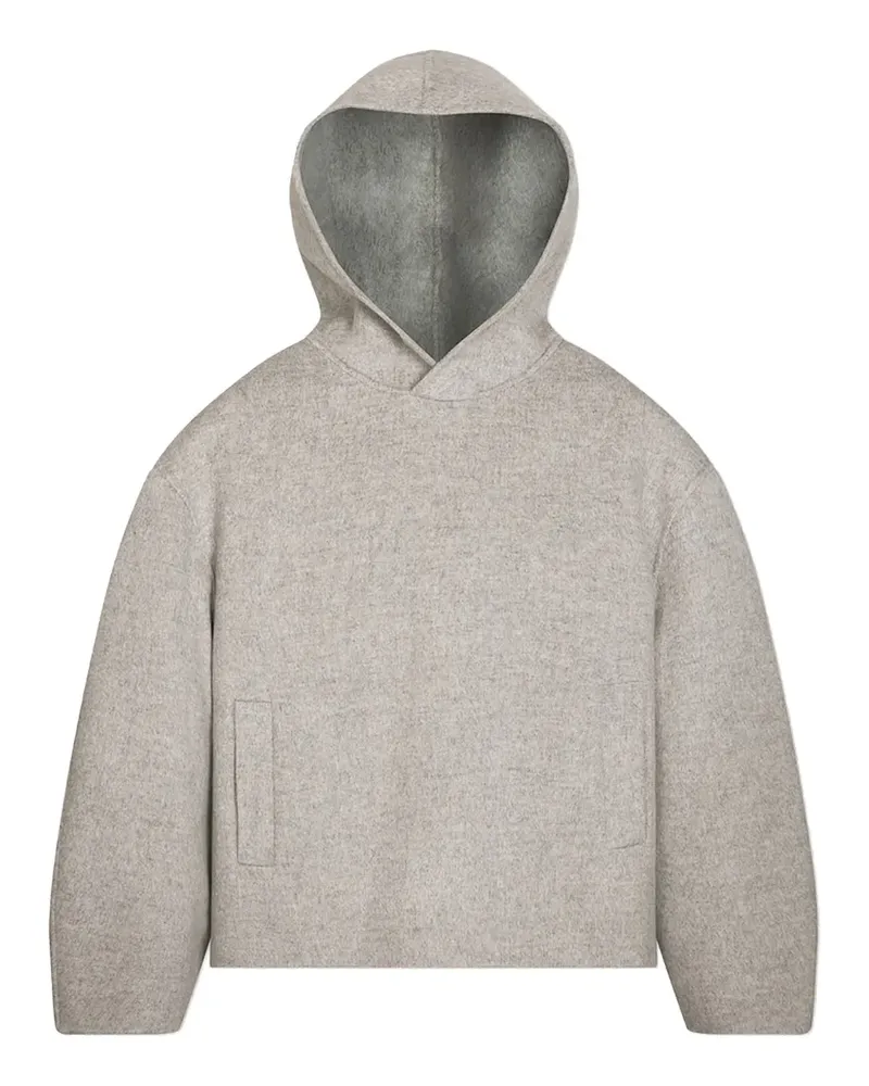 LOULOU Hoodie mit Ballonärmeln - Grau Grau