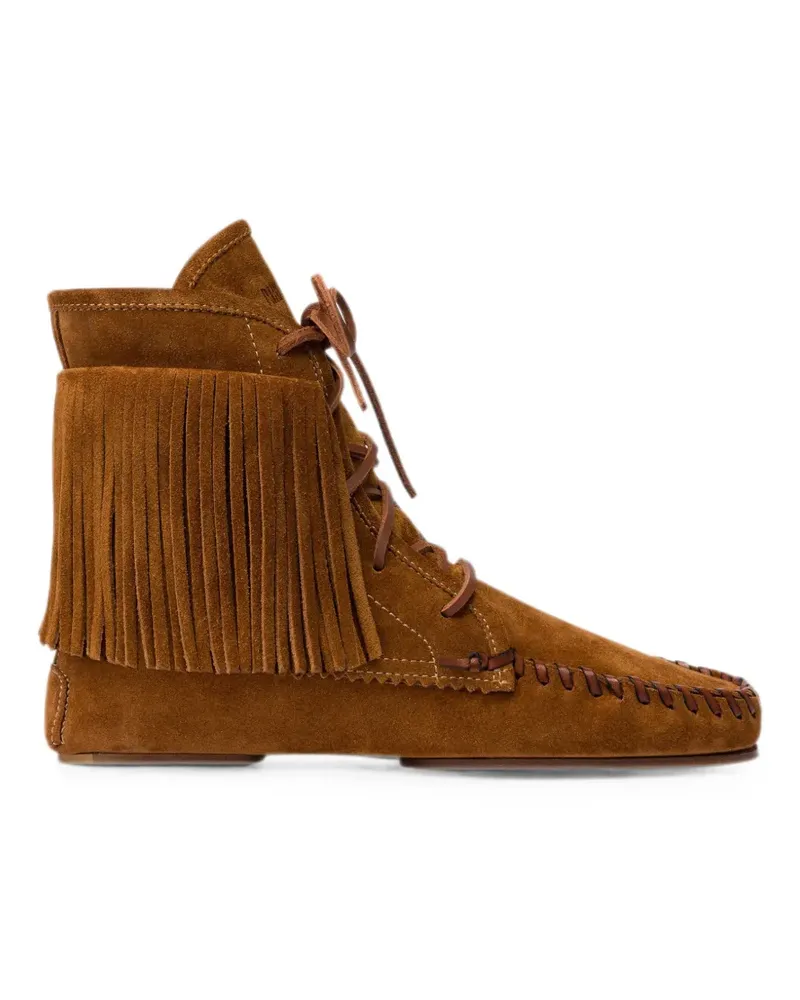 Paris Texas Indiana fringed ankle boots - Braun Braun