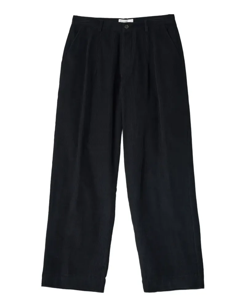 Universal Works Grad Hose aus Cord - Schwarz Schwarz