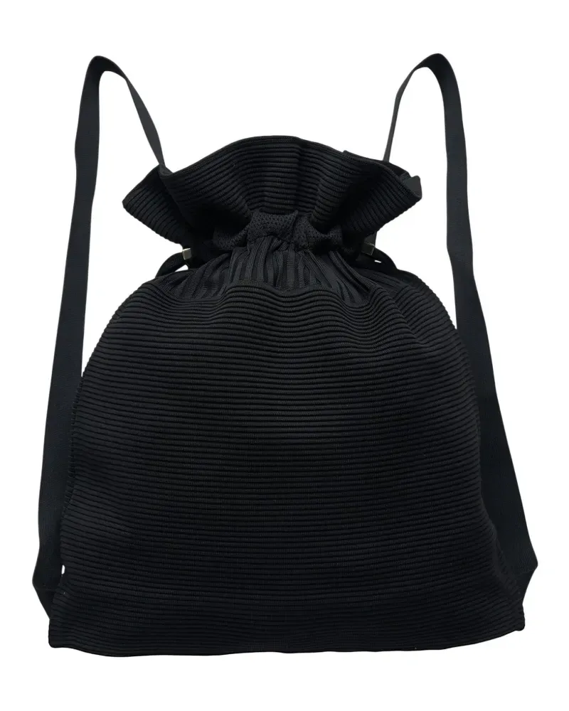 CFCL Stratum ribbed-knit backpack - Schwarz Schwarz