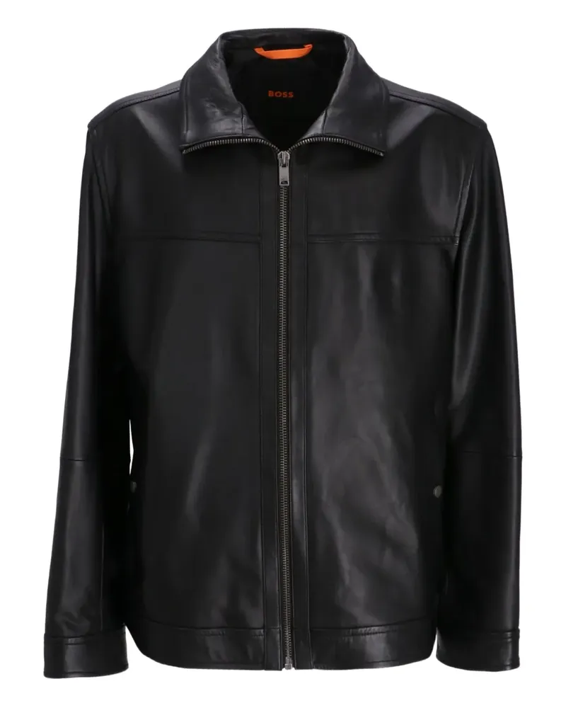 HUGO BOSS Jacke mit langen Ärmeln - Schwarz Schwarz