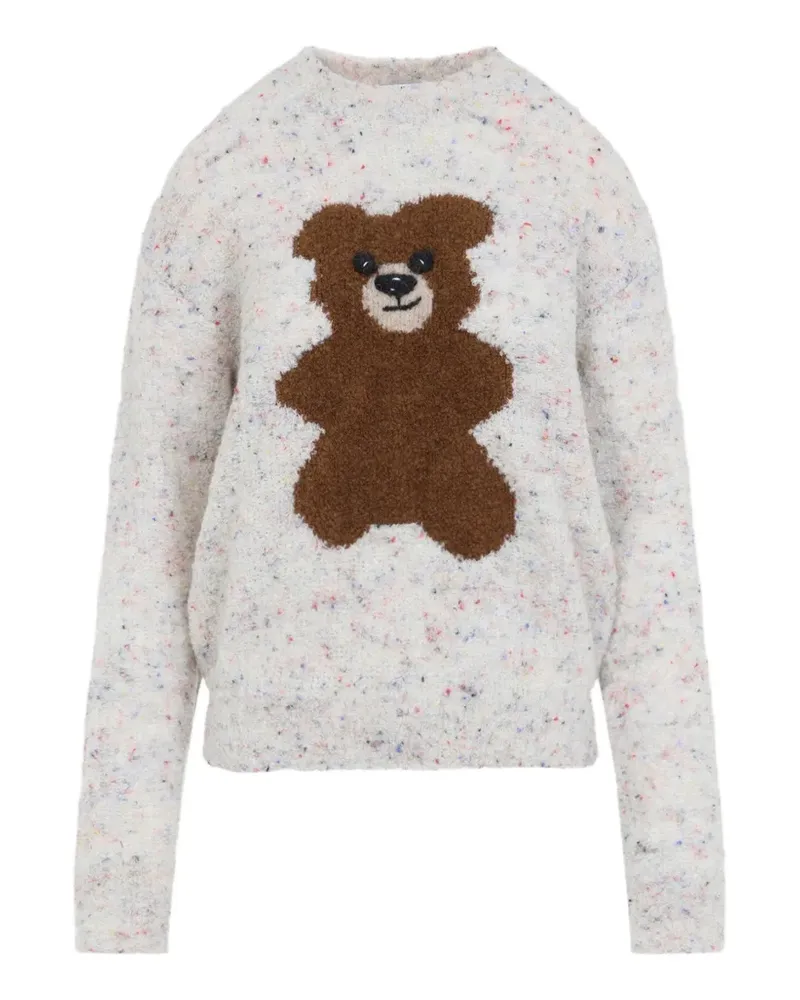 Moschino Teddy Bear wool sweater - Nude Nude