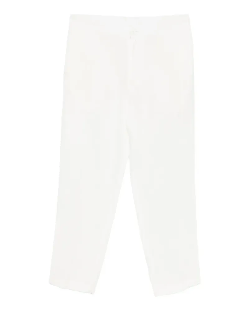 Costumein Tapered-Hose mit Stretchbund - Weiß Weiß