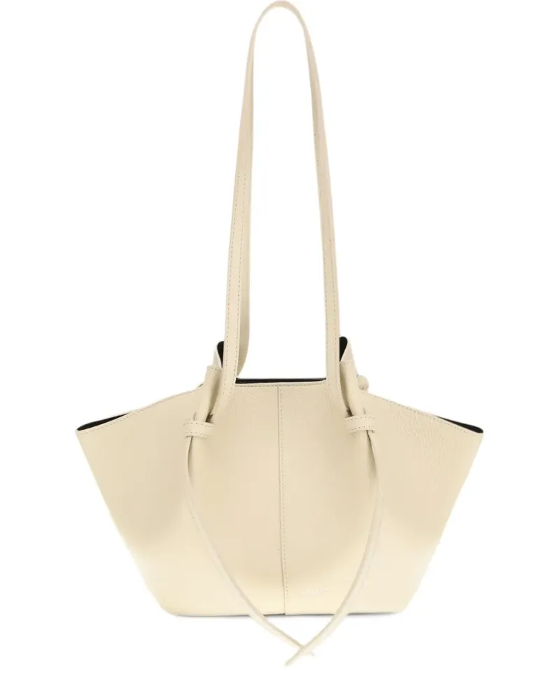 YUZEFI Große Mochi Schultertasche - Nude Nude