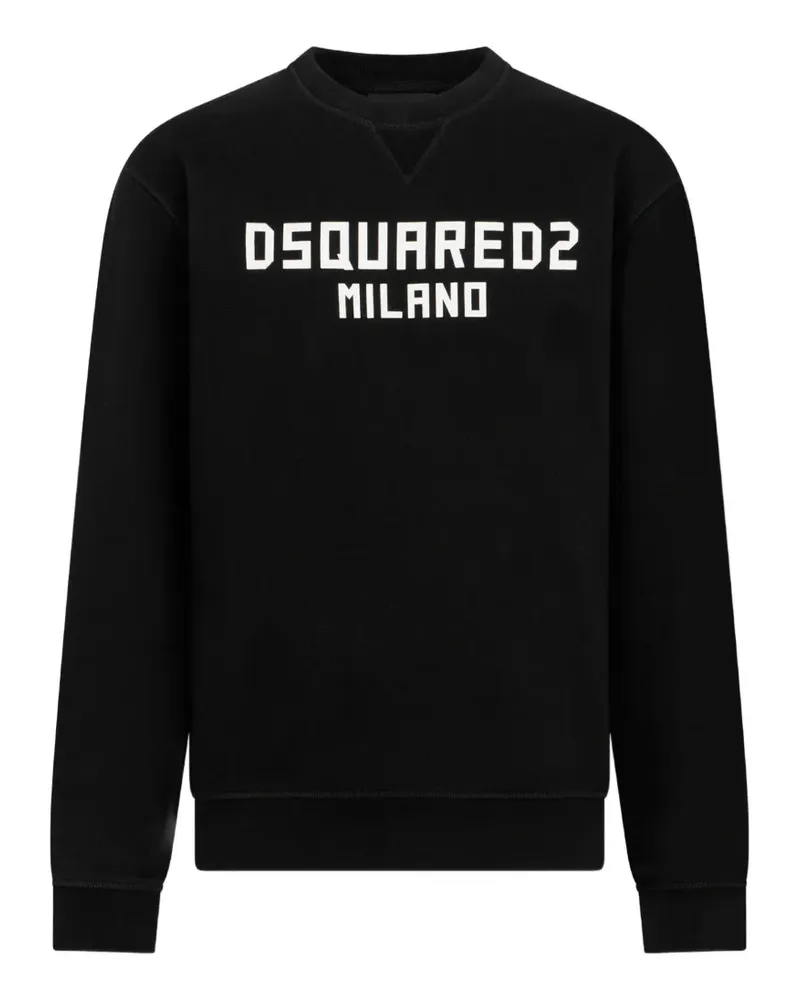 Dsquared2 Milano Sweatshirt mit Cool-Fit - Schwarz Schwarz