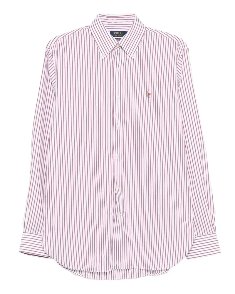 Ralph Lauren Gestreiftes Hemd - Weiß Weiß