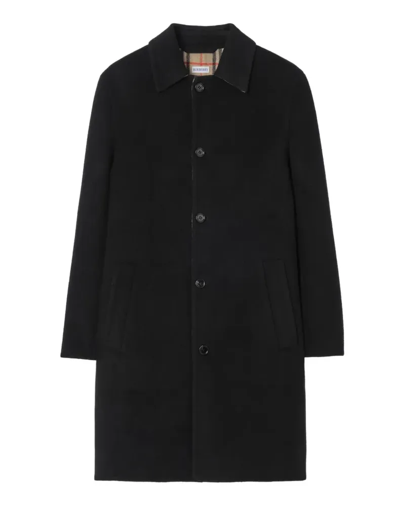Burberry Mantel mit Kapuze - Schwarz Schwarz