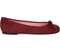 Rosario Ballerinas mit Schleifendetail - Rot