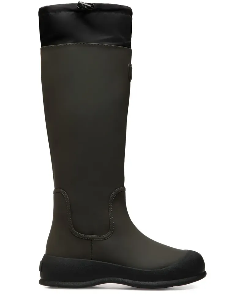 Bally Kniehohe Frei Regenstiefel - Grün Grün